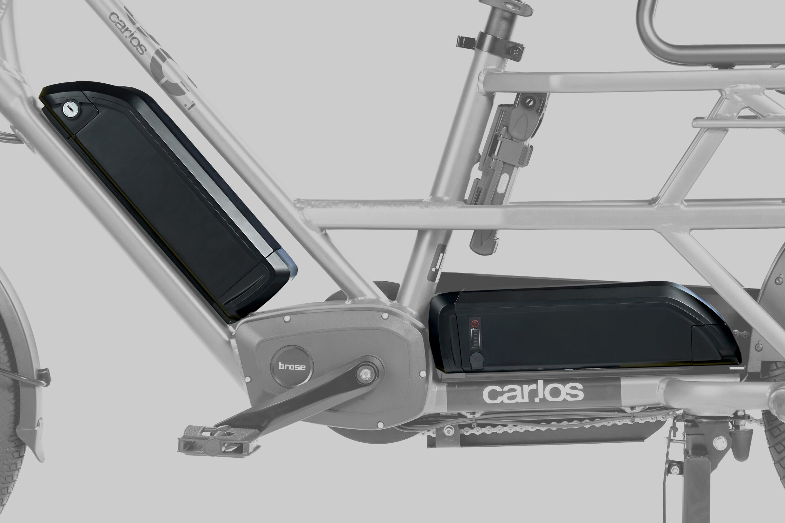 Dual Akku mit 2x 522 Wh für große Reichweiten