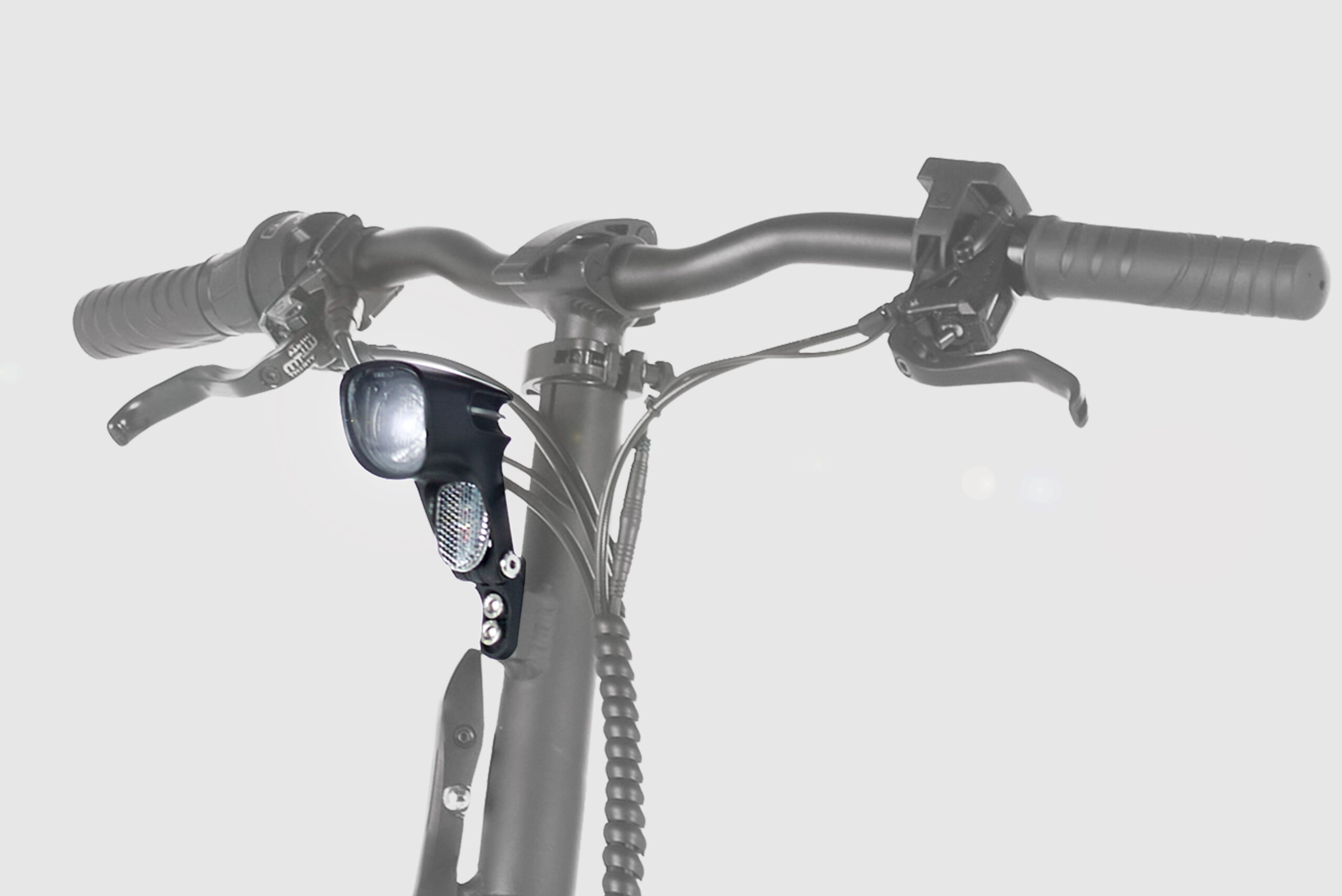 Helles Sate C7 Frontlicht mit OSRAM LED.