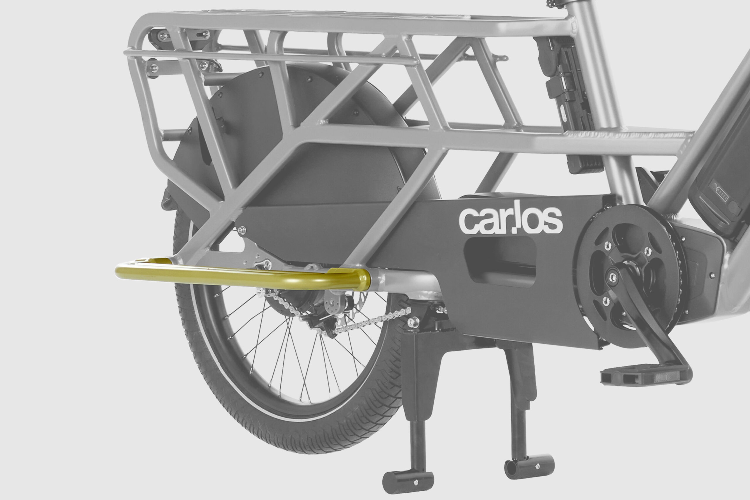 Stabile Fußrails mit Anti-Rutsch- Beschichtung.