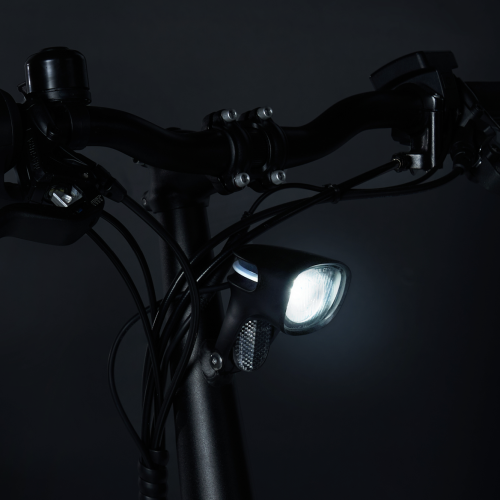 Frontlicht mit heller 80 Lux Osram LED.